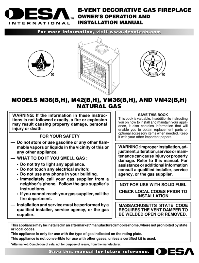 Desa H) Operation manual