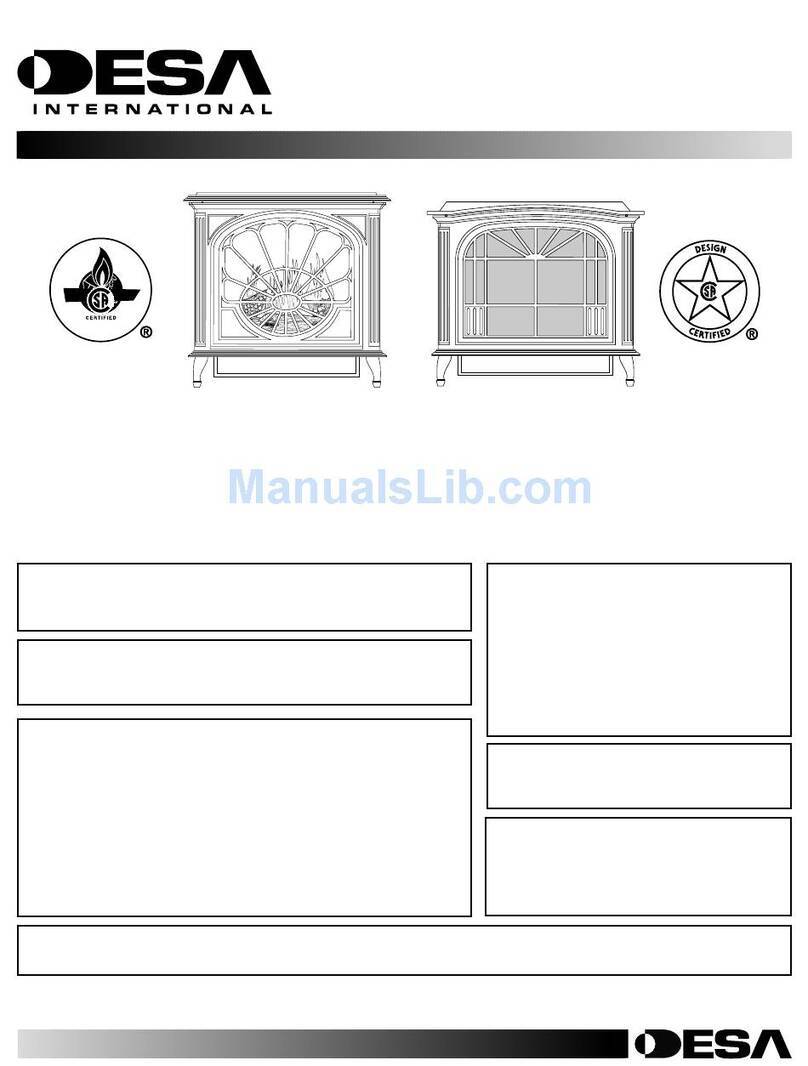Desa (F)SDVBNC OWNER'S OPERATION AND INSTALLATION MANUAL
