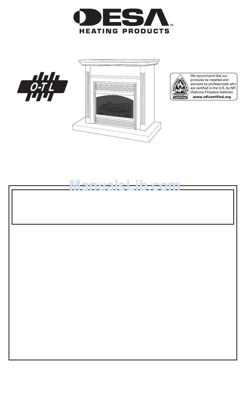 Desa VTGF33PRA OWNER'S OPERATION AND INSTALLATION MANUAL