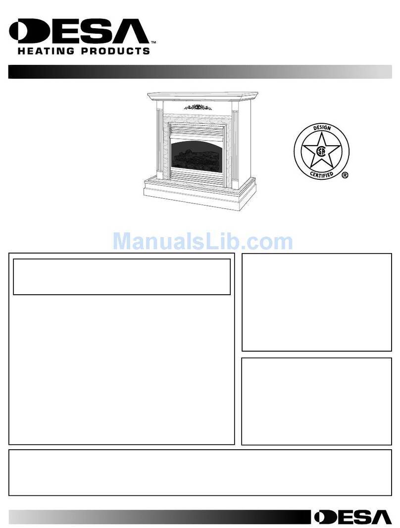 Desa VTGF33NRA OWNER'S OPERATION AND INSTALLATION MANUAL