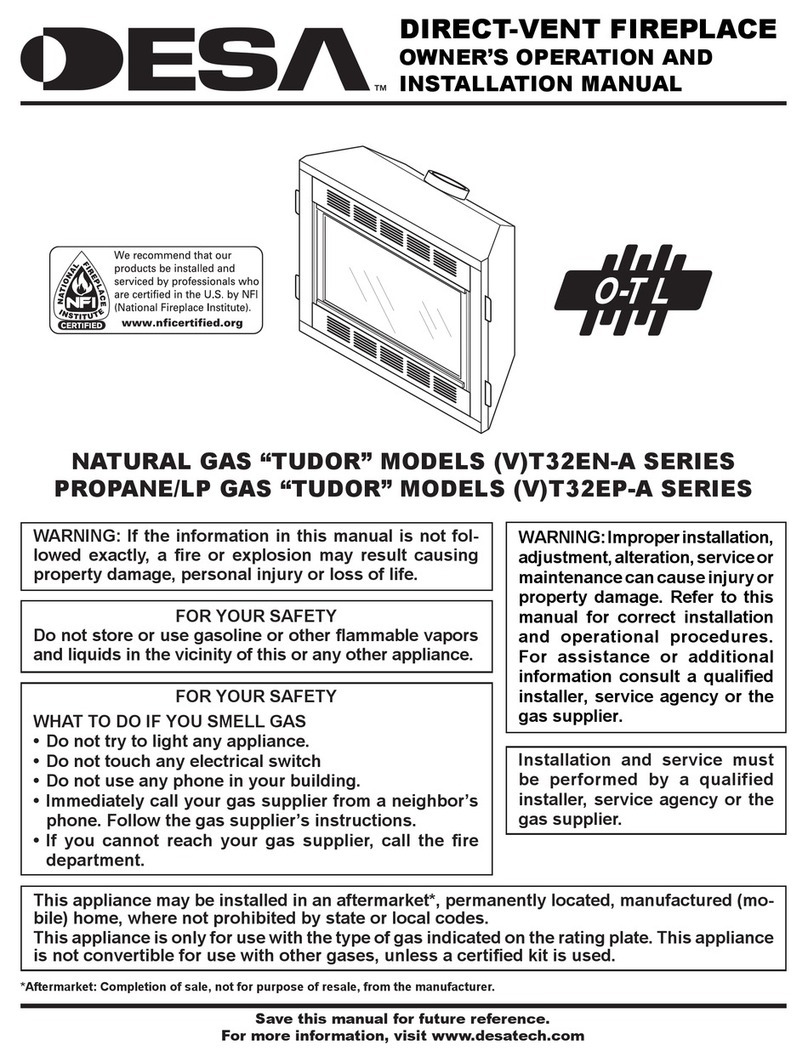 Desa (V)T32EN-A Series, (V)T32EP-A OWNER'S OPERATION AND INSTALLATION MANUAL