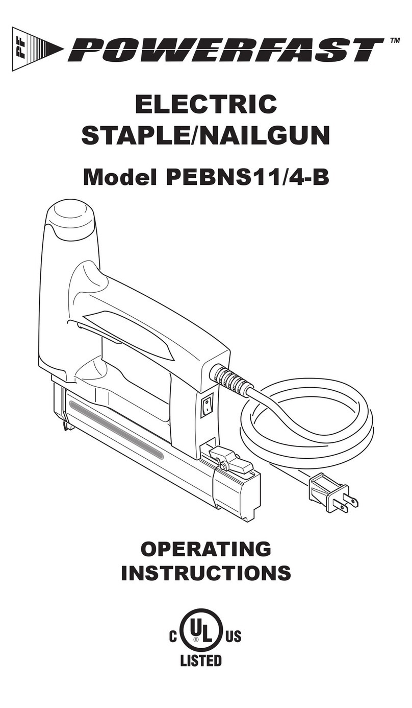 Desa PowerFast PEBNS11/4-B operating instructions