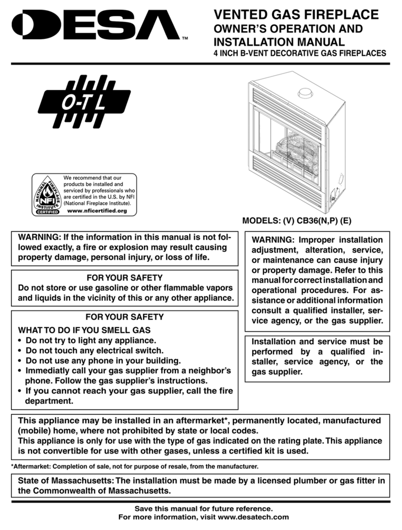 Desa (V) CB36(N Quick start guide Desa (V) CB36(N Quick start guide