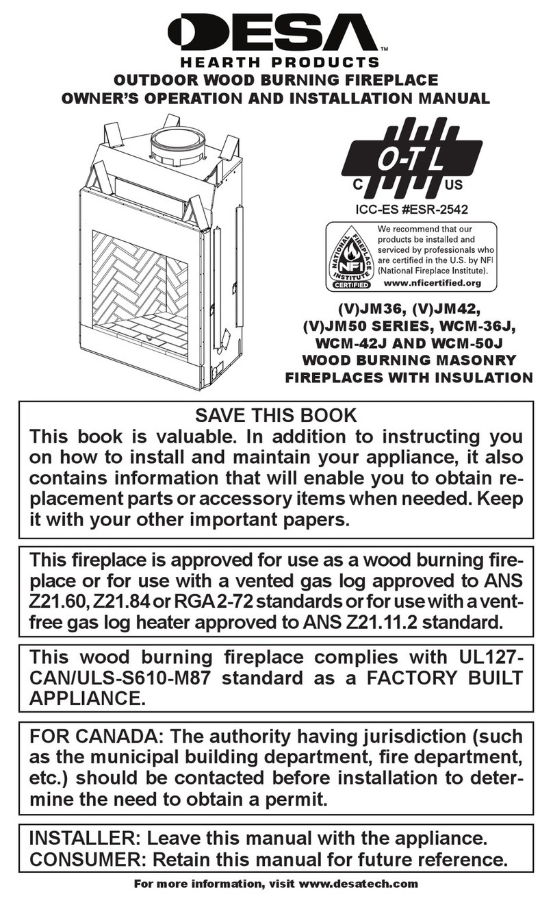 Desa WCM-36J Quick start guide Desa WCM-36J Quick start guide