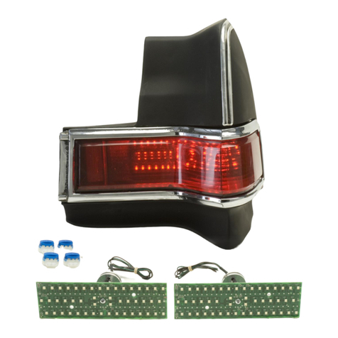 Dakota Digital LED Tail Lights LAT-NR410 User manual Dakota Digital LED Tail Lights LAT-NR410 User manual