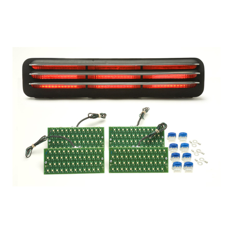 Dakota Digital Led Tail Lights LAT-NR112 installation instructions