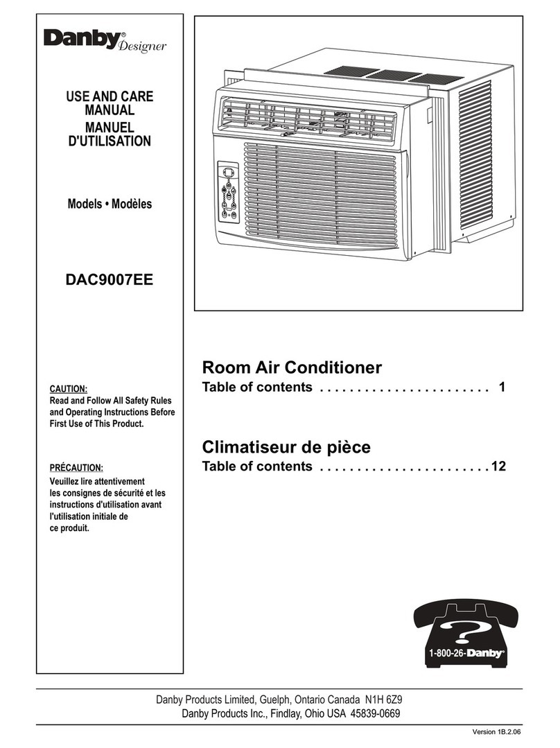 Danby Designer DAC9007EE User manual
