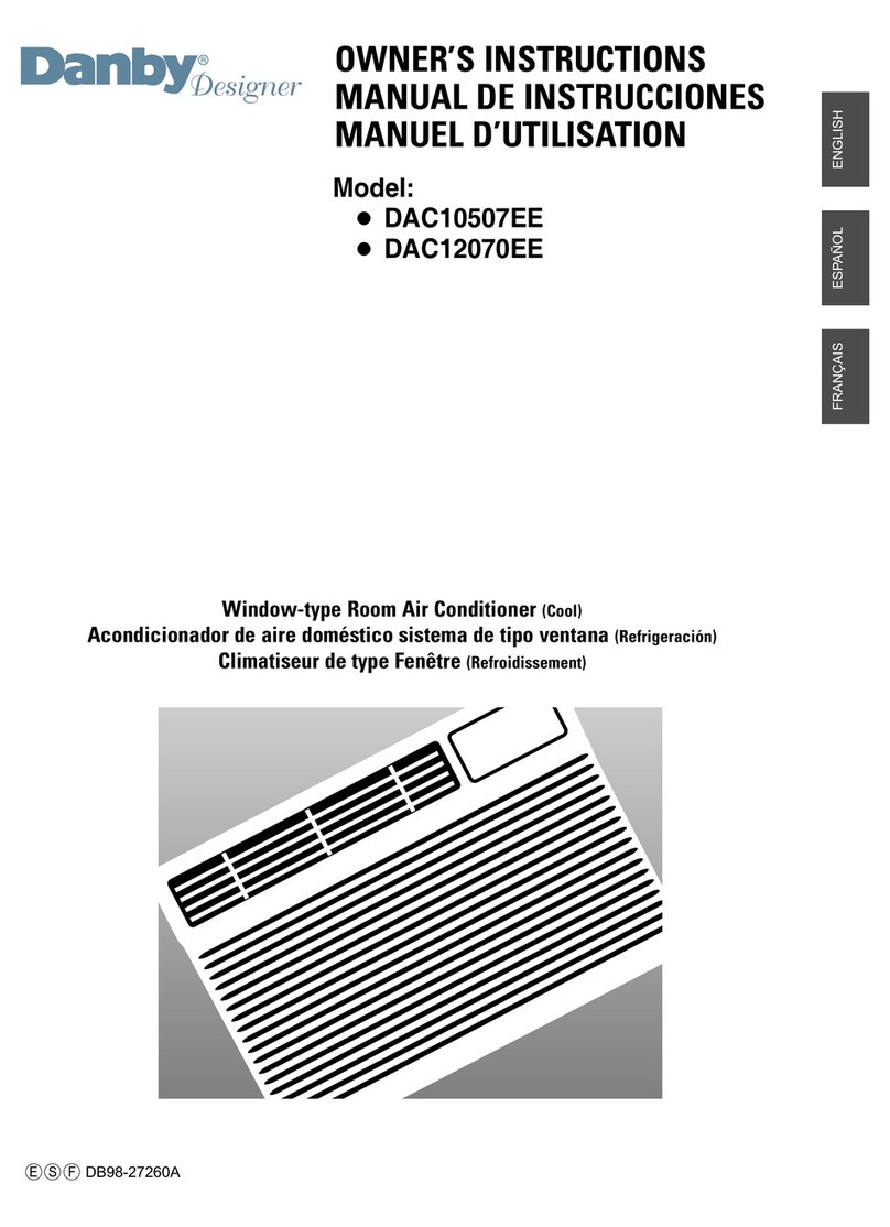 Danby dac10507ee User manual