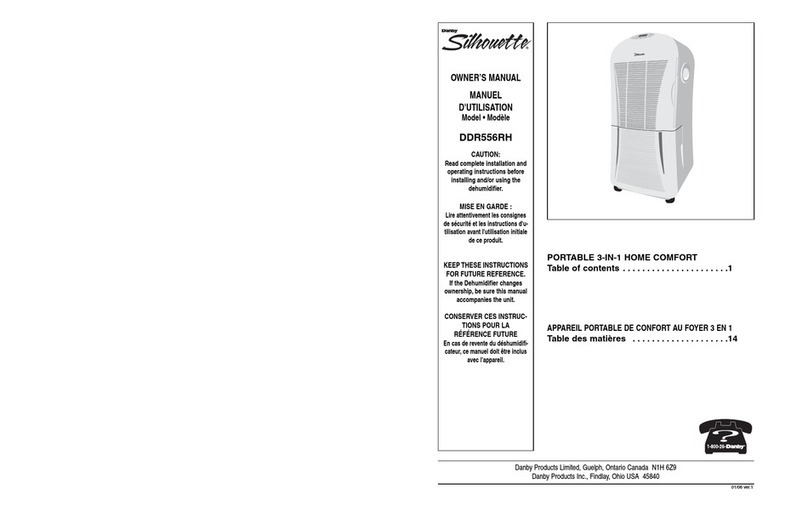 Danby DDR556RH User manual