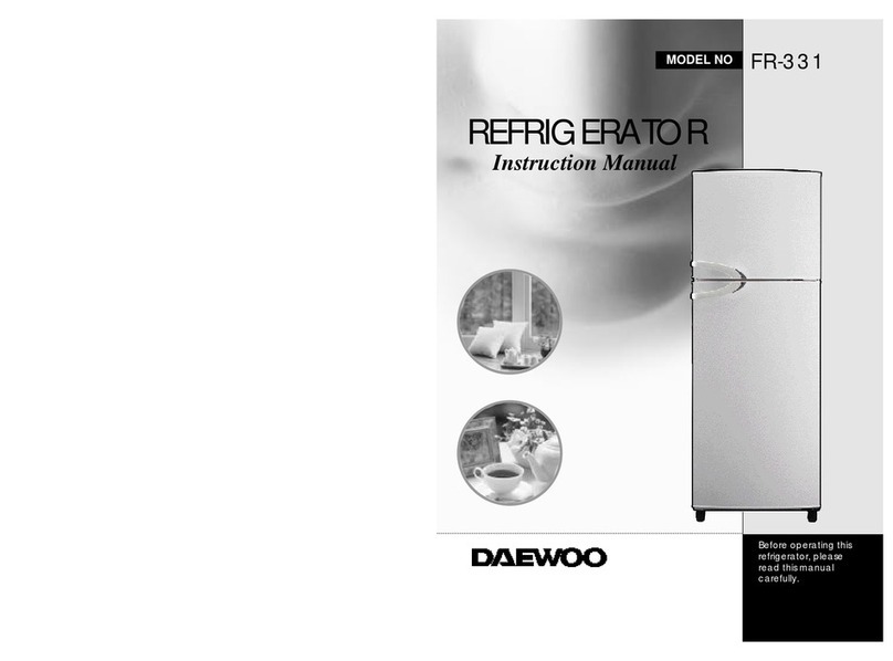 Daewoo FR-331 instruction manual
