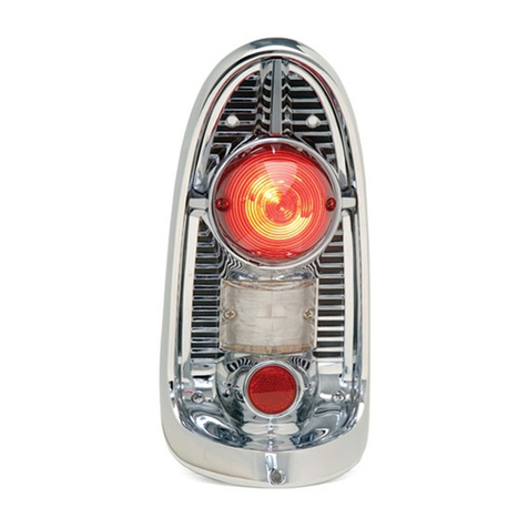 Dakota Digital LED Tail Lights for 1956 Chevy Car LAT-NR200 installation instructions Dakota Digital LED Tail Lights for 1956 Chevy Car LAT-NR200 installation instructions