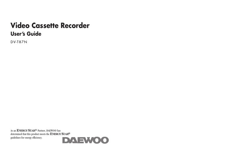 Daewoo DV-T87N User manual