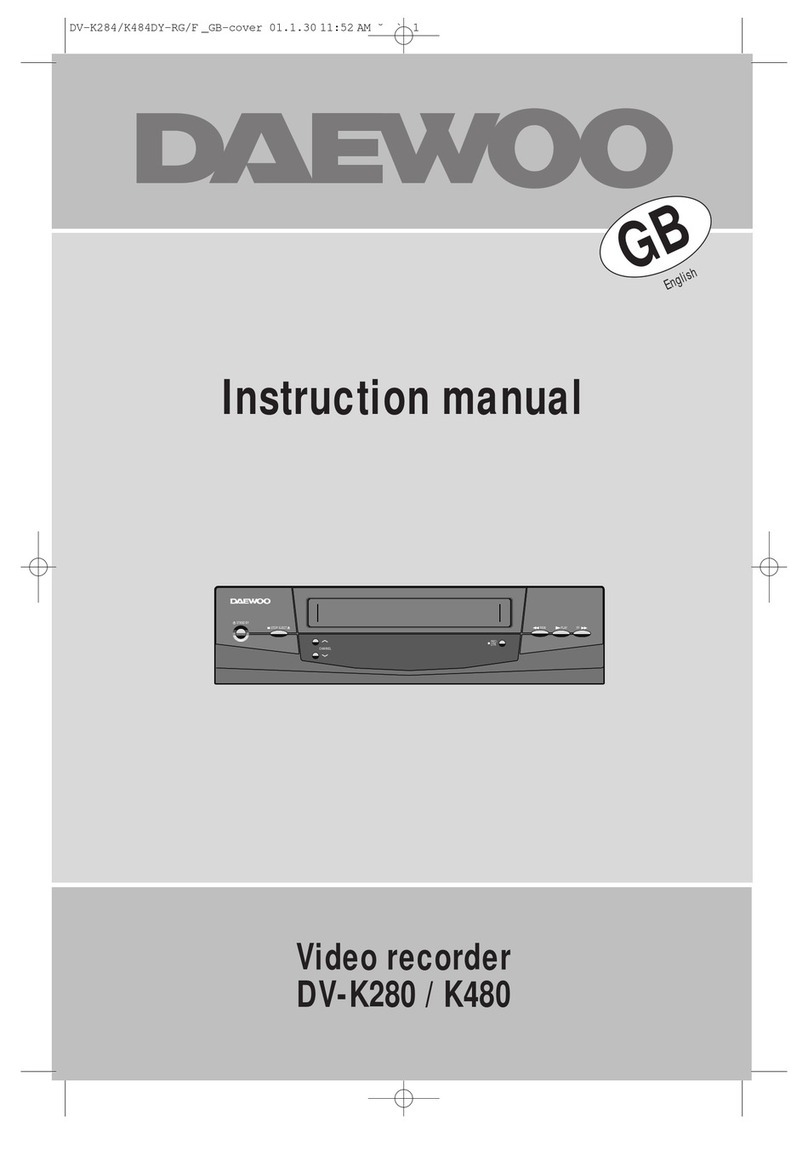 Daewoo DV-K280 User manual