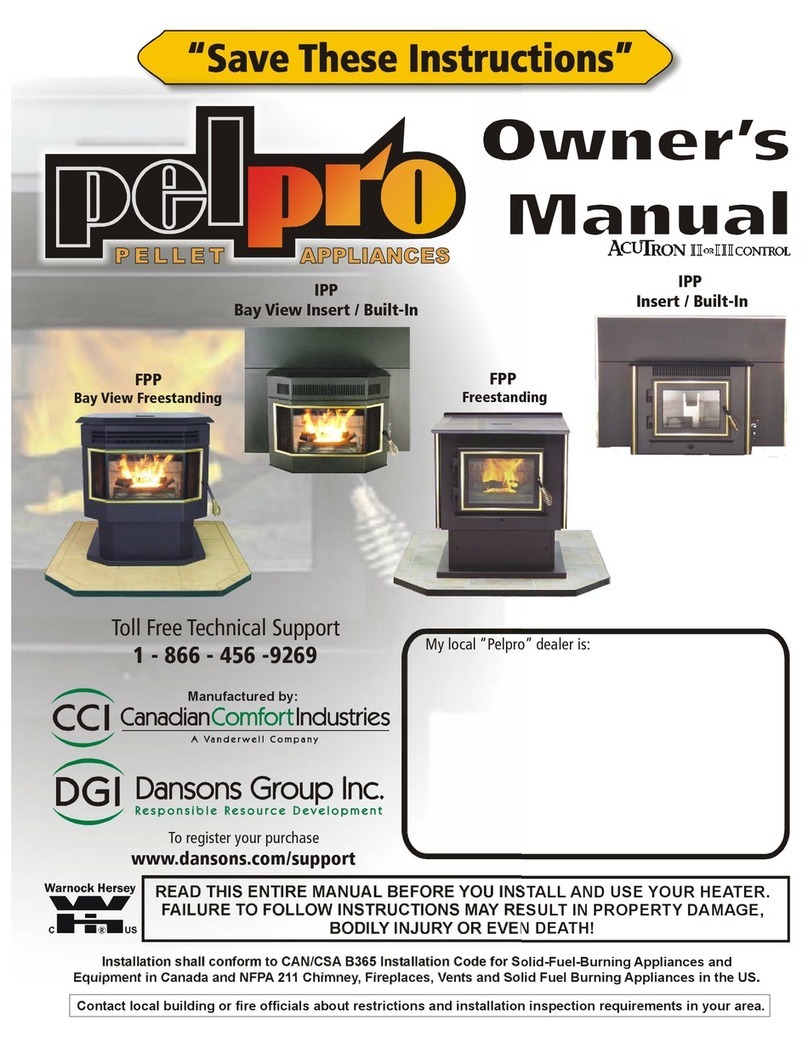 Pelpro FPP owner's manual Pelpro FPP owner's manual