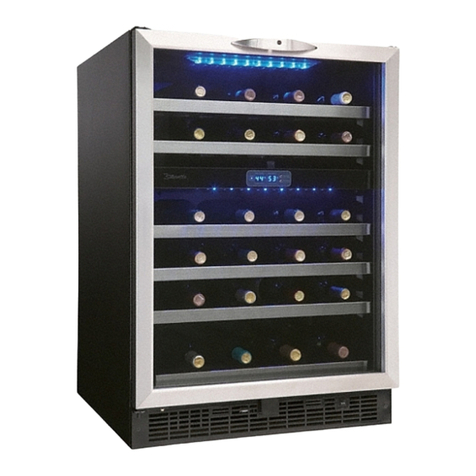 Danby Silhouette DWC516BLS User manual