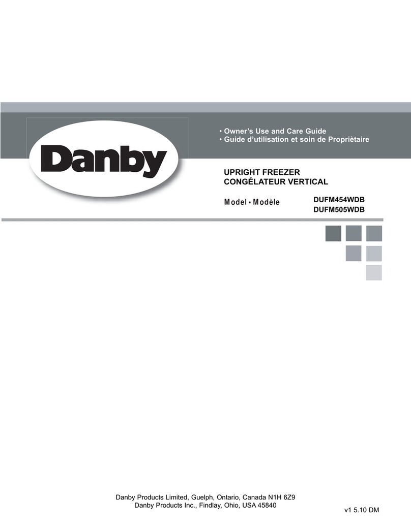 Danby DUFM454WDB Owner's use and care guide