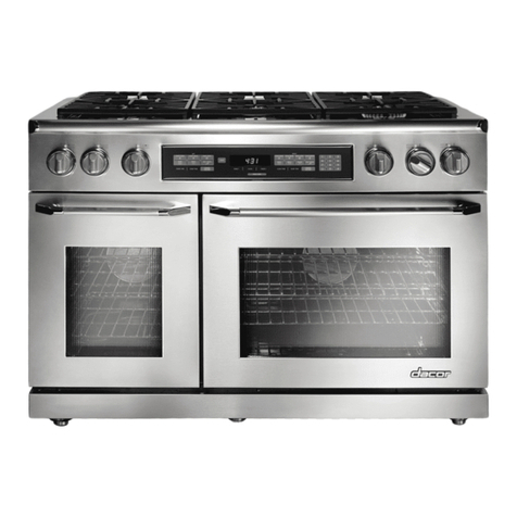 Dacor Range Cooking Use and care manual