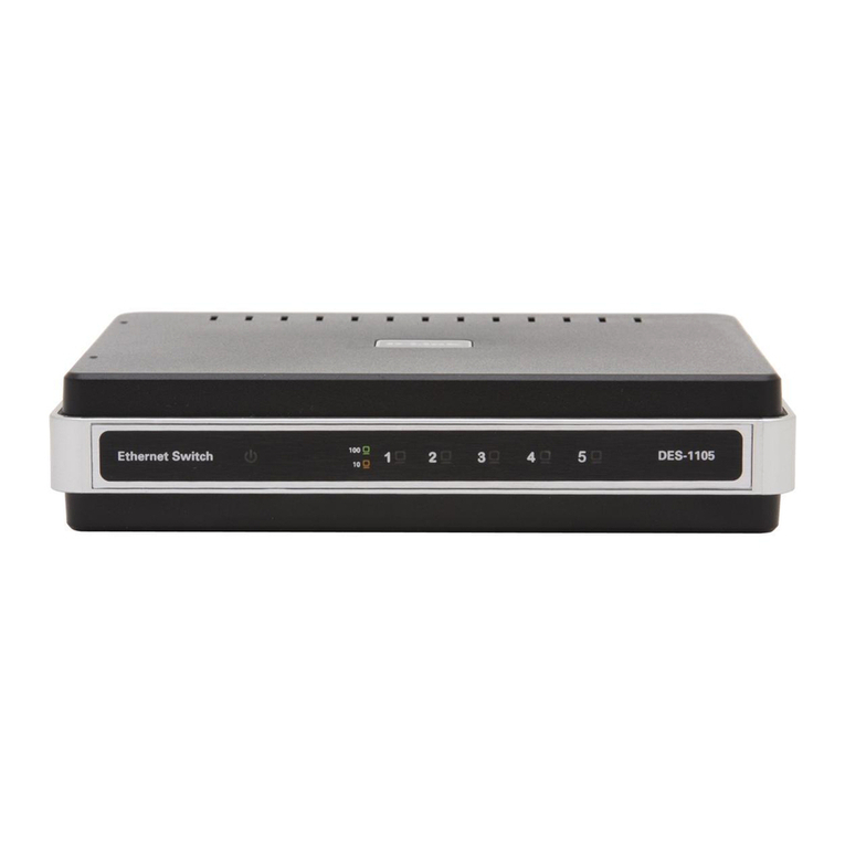 D-Link DES-1105 - Desktop Switch User manual D-Link DES-1105 - Desktop Switch User manual