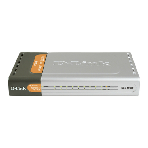 D-Link DES-1008D User manual D-Link DES-1008D User manual