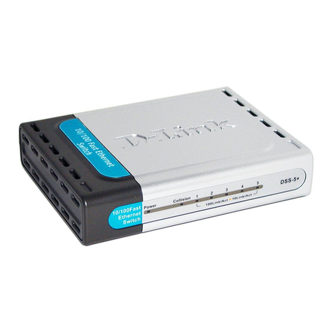 D-Link DSS-5 - 10/100 Switch, Desktop User manual D-Link DSS-5 - 10/100 Switch, Desktop User manual