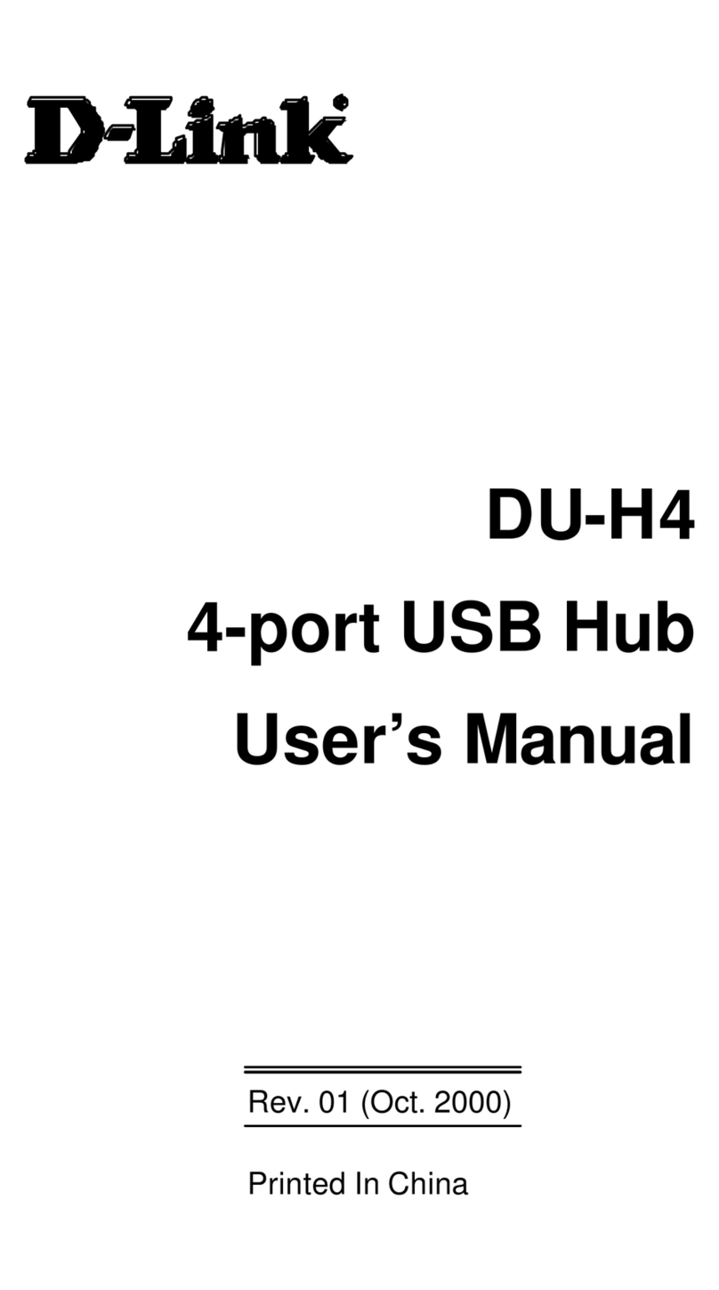 D-Link DU-H4 User manual