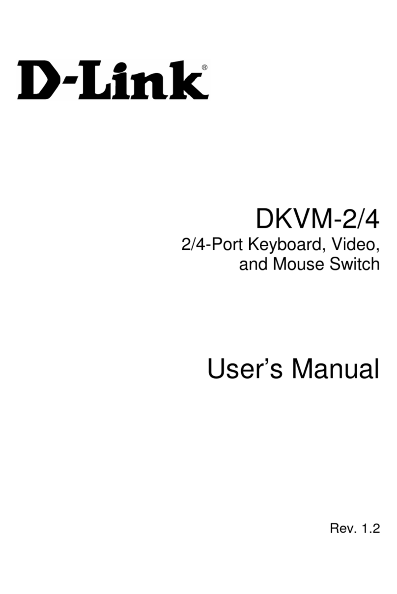 D-Link DKVM-2/4 User manual D-Link DKVM-2/4 User manual
