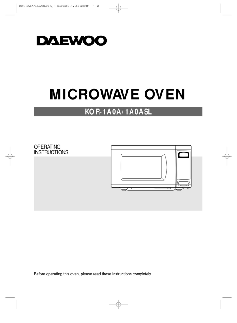 Daewoo 1A0ASL User manual