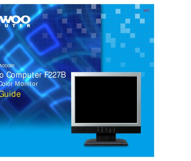 Daewoo F227B user guide