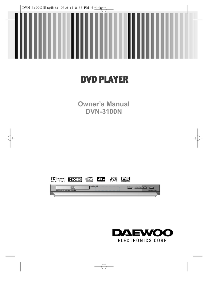 Daewoo DVN DVN-3100N DVN-3100N User manual