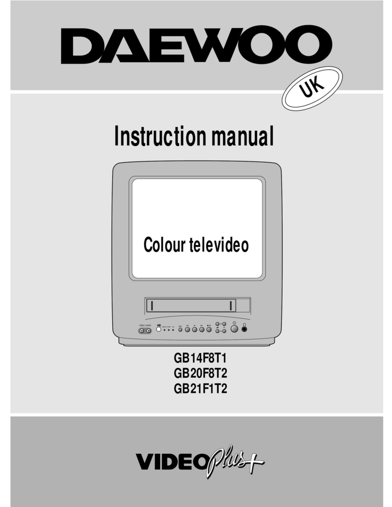 Daewoo GB14F8T1 instruction manual