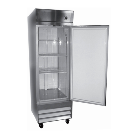 Delfield Refrigerators and Freezers Service and installation manual