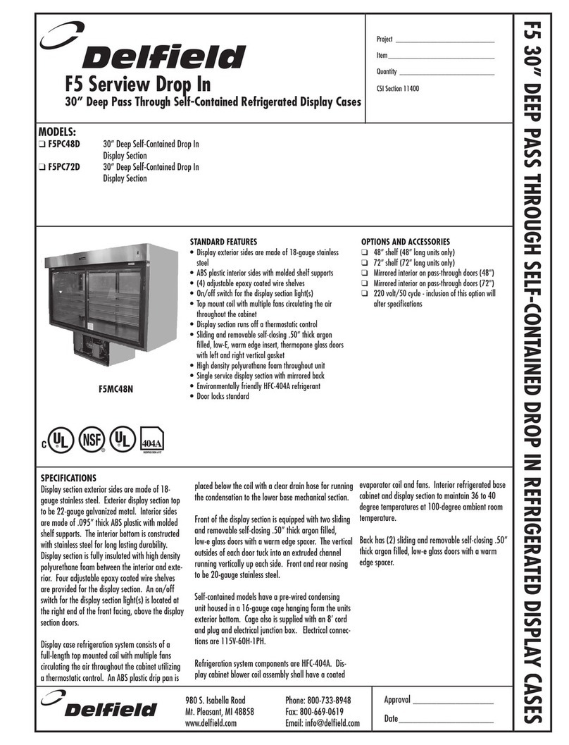 Delfield F5MC48N Specifications