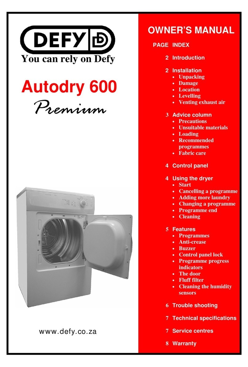 Defy Automaid 600 electronic User manual Defy Automaid 600 electronic User manual