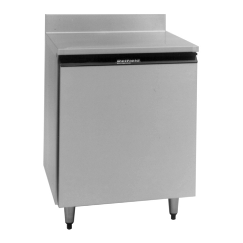 Delfield 403 Standard User manual Delfield 403 Standard User manual