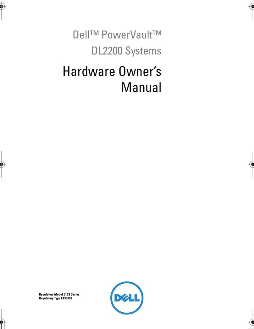 Dell PowerVault DL2200 CommVault User manual Dell PowerVault DL2200 CommVault User manual