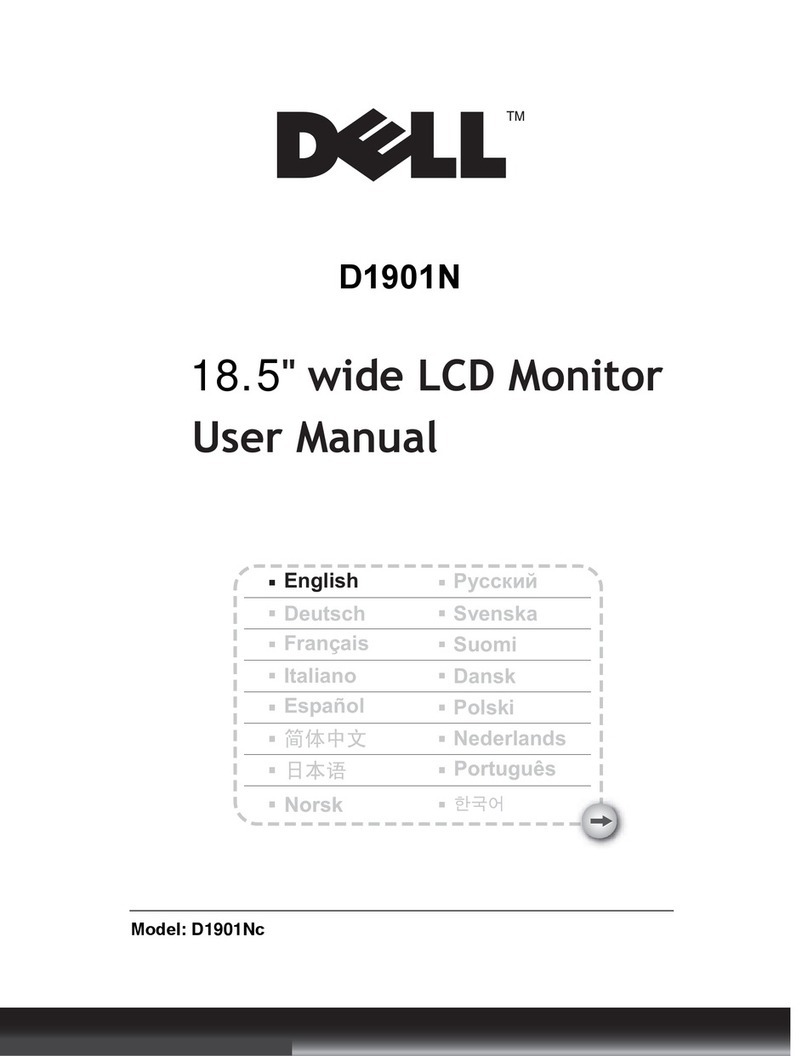 Dell D1901N User manual Dell D1901N User manual