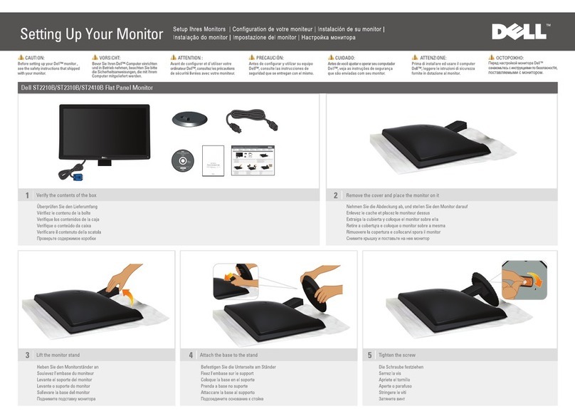 Dell ST2210B User manual Dell ST2210B User manual