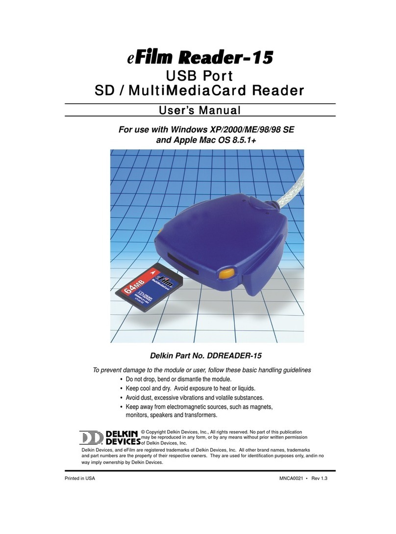 Delkin Devices 15 User manual