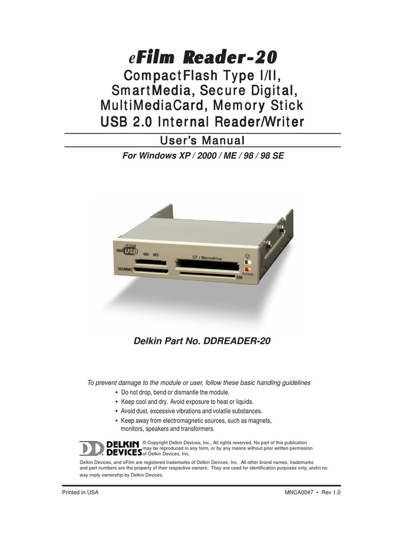 Delkin Devices 20 user manual
