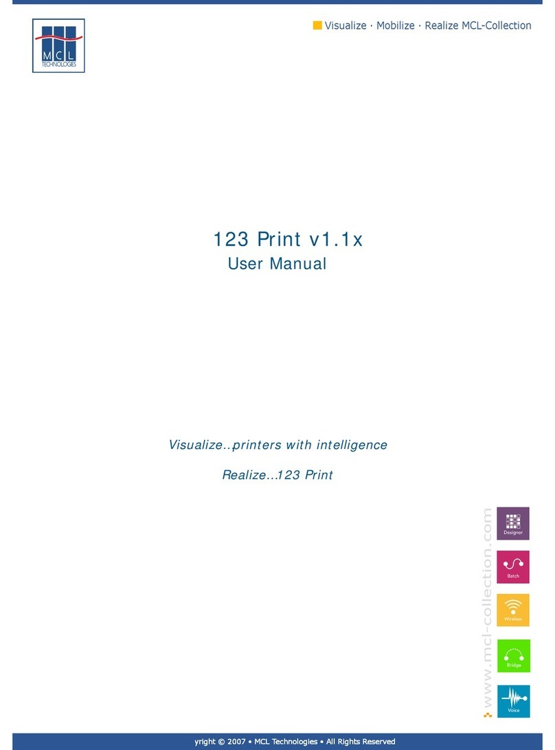 Datamax 123 Print v1.1x user manual Datamax 123 Print v1.1x user manual