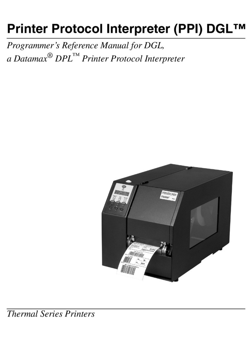 Datamax DGL Programmer's reference