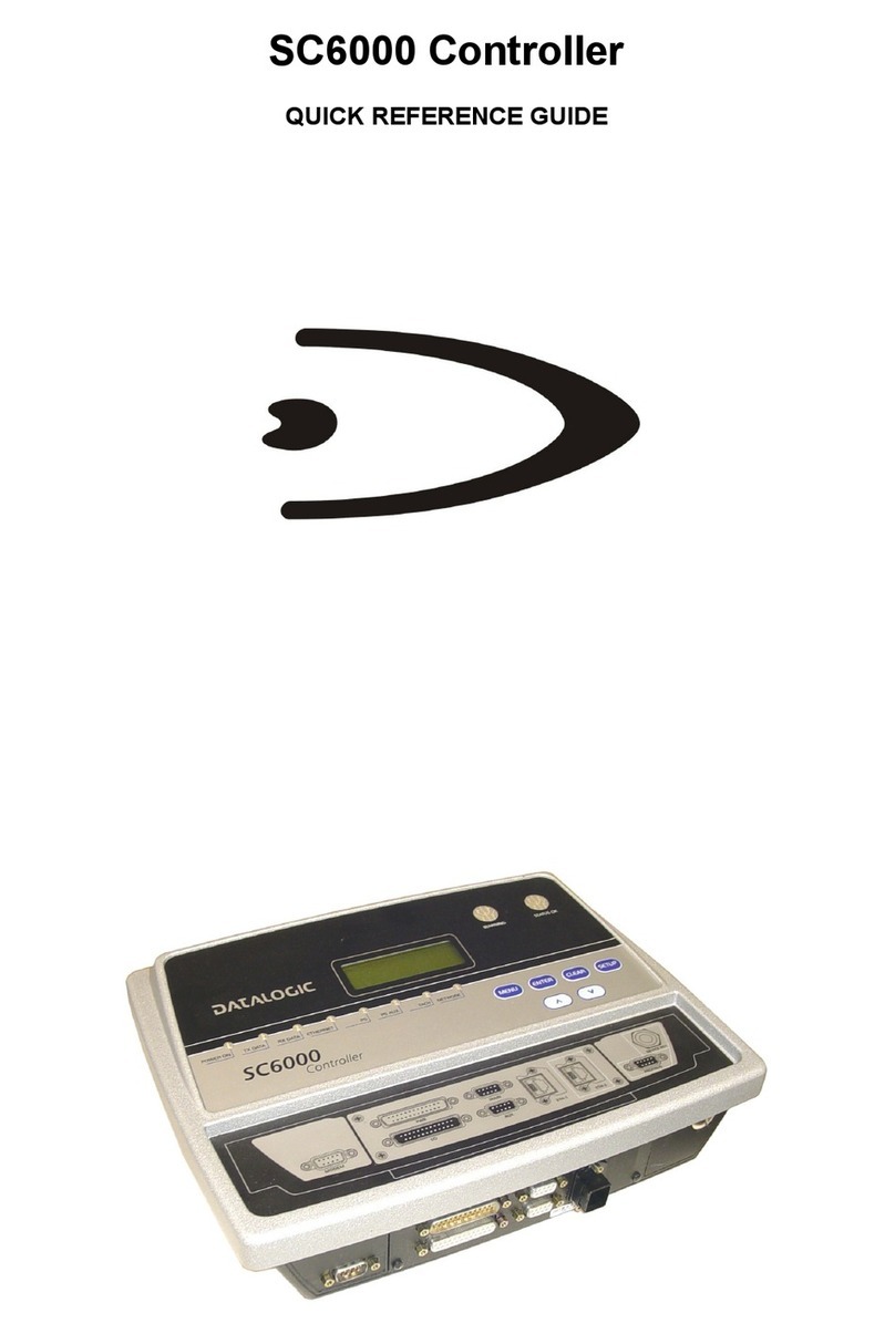 Datalogic Controller SC6000 Quick reference guide
