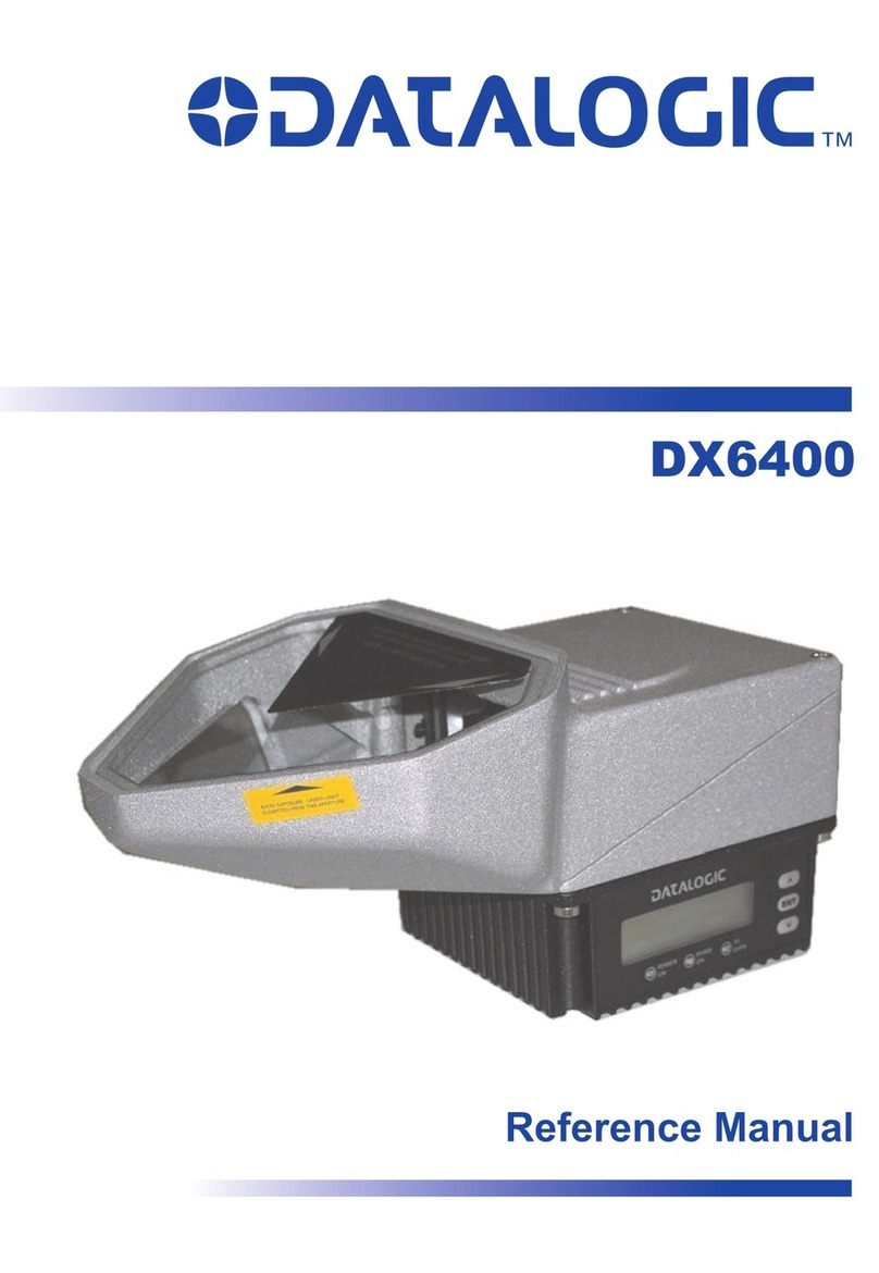 Datalogic DX6400 Reference manual