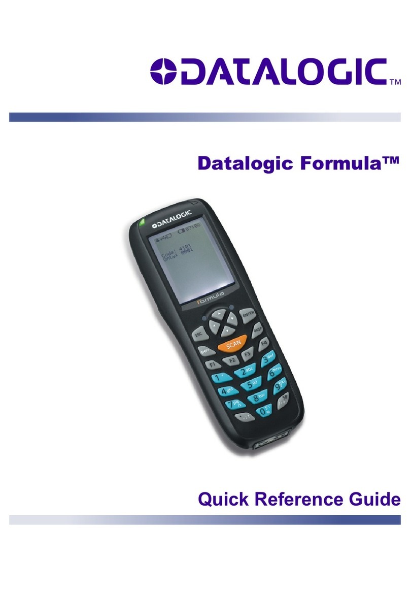 Datalogic Formula Quick reference guide
