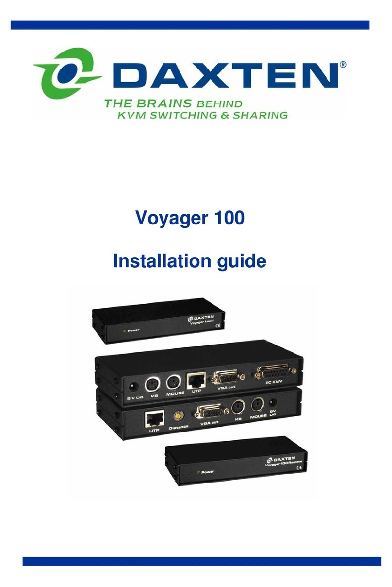 Daxten Voyager 100 installation guide