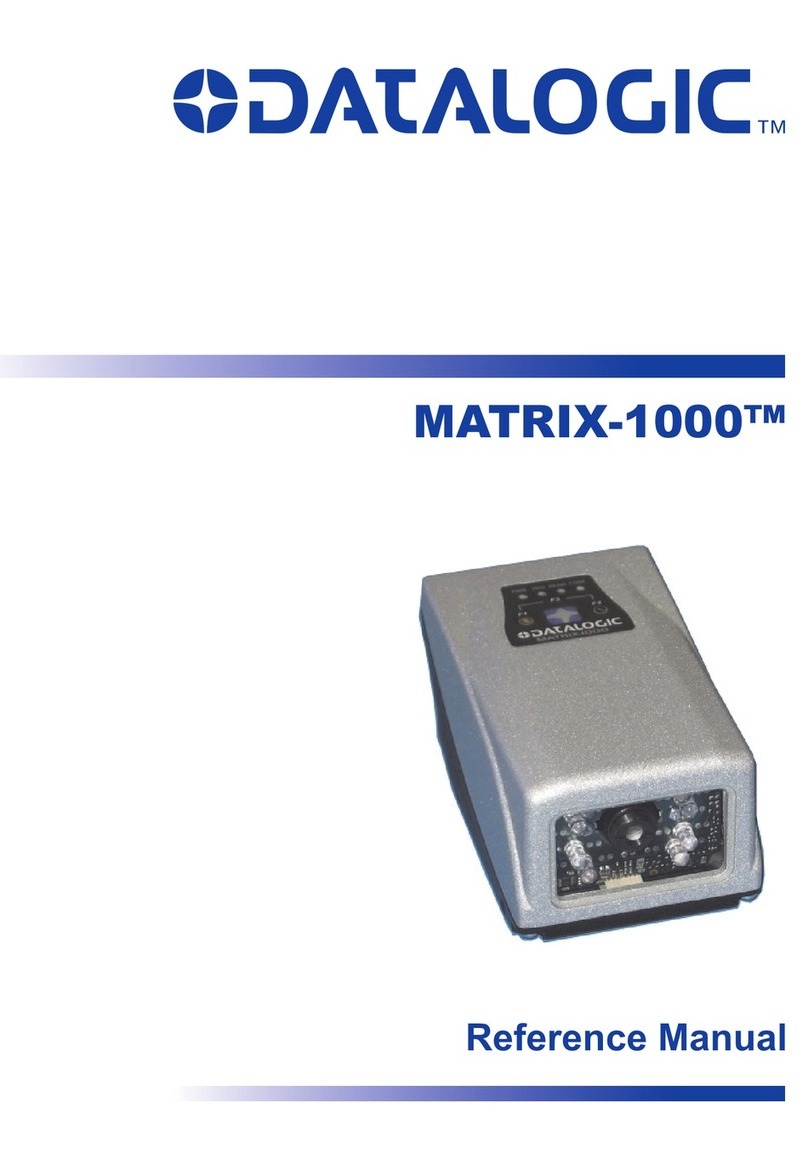 Datalogic Reader Matrix-1000 Reference manual