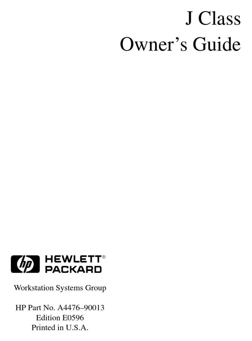HP J Class User manual