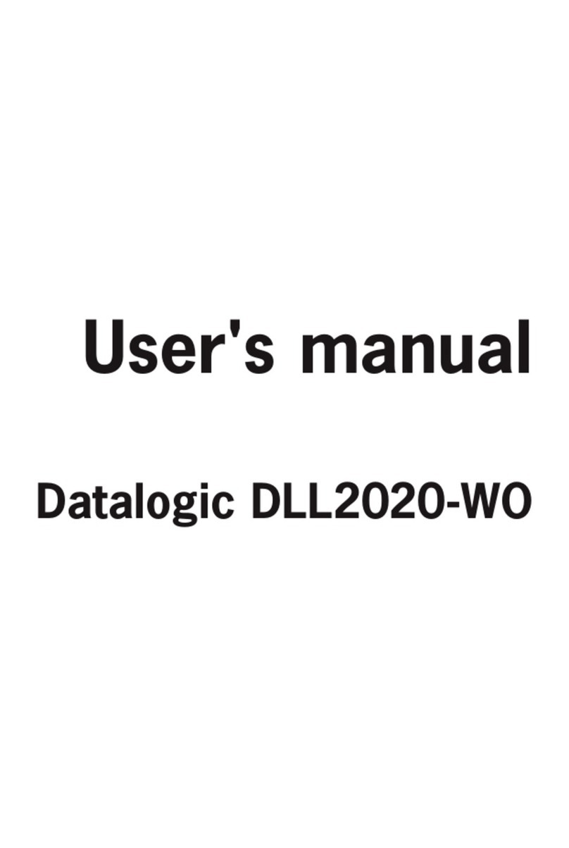Datalogic DLL2020-WO user manual
