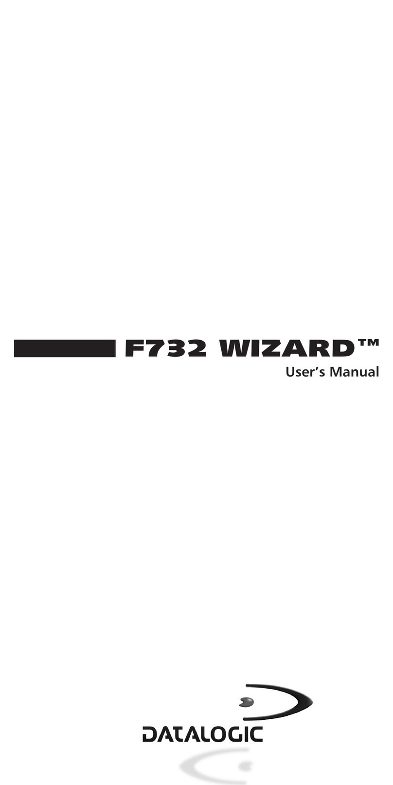 Datalogic Formula F732 WIZARD user manual