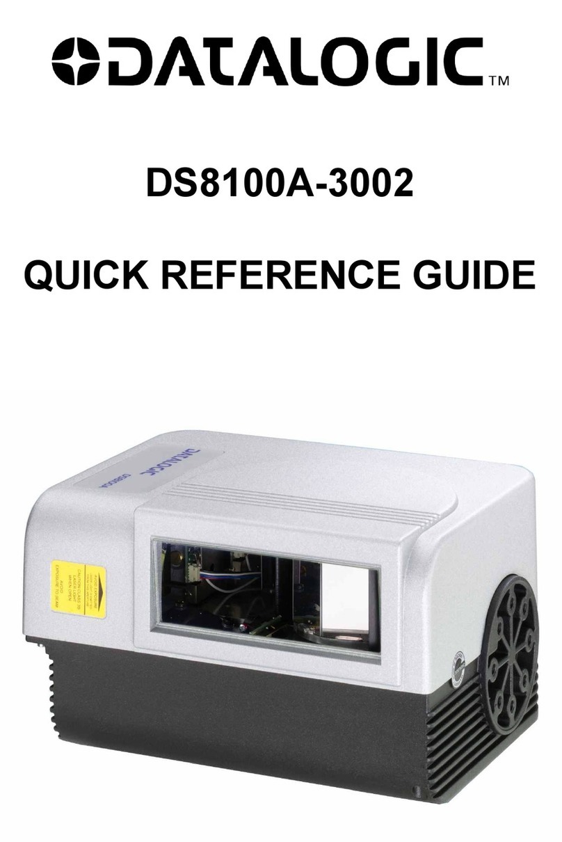 Datalogic DS8100A-3002 Quick reference guide